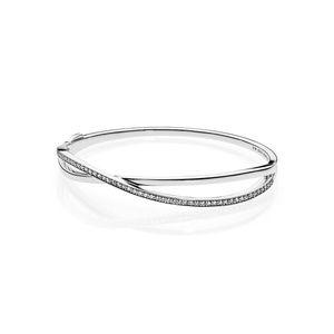 **Sold** Pandora Entwined Bangle Bracelet